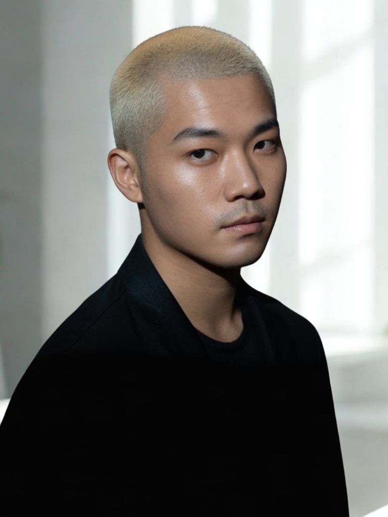 Blonde Buzz Cut