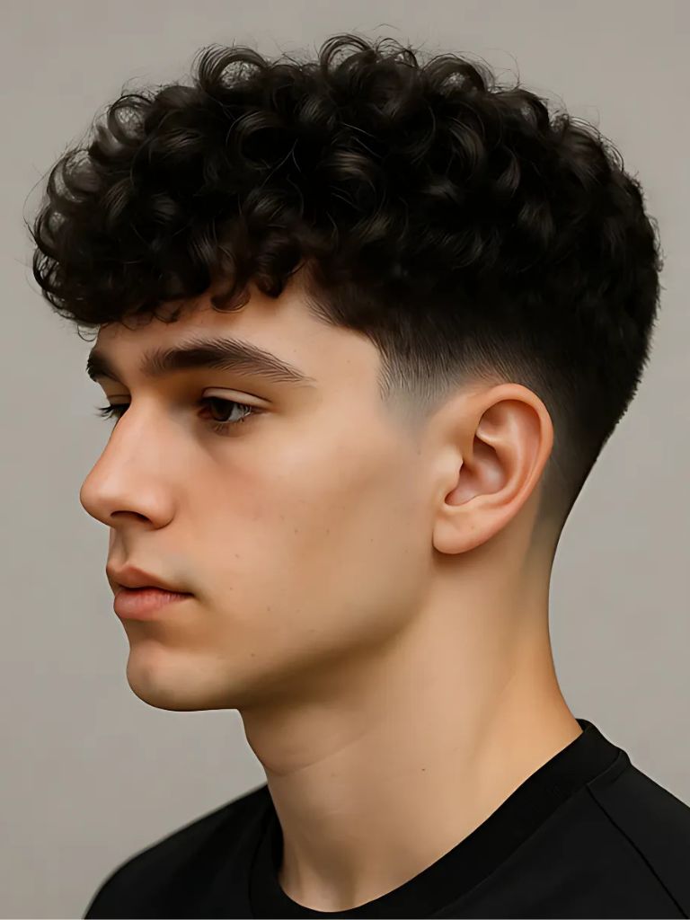 Broccoli Style with Low Taper Fade