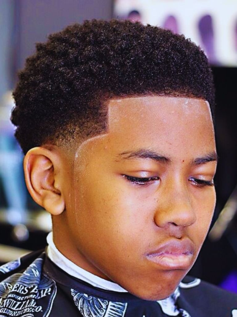 High Top with Low Taper Fade