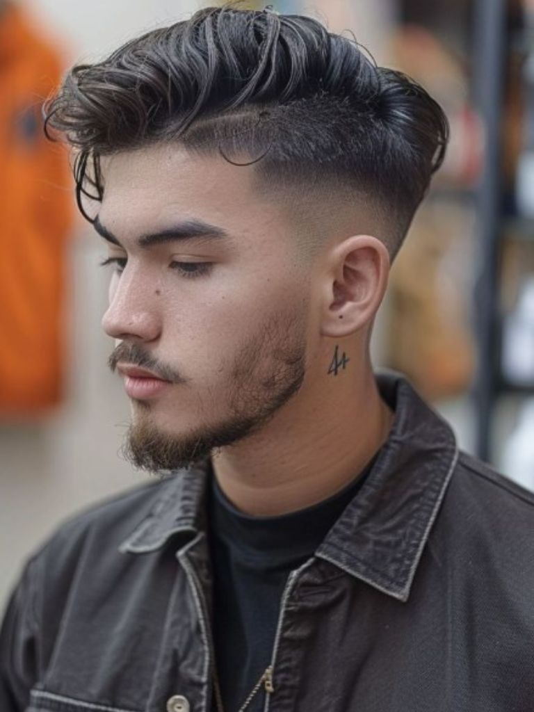 High Volume Top with Mid Fade