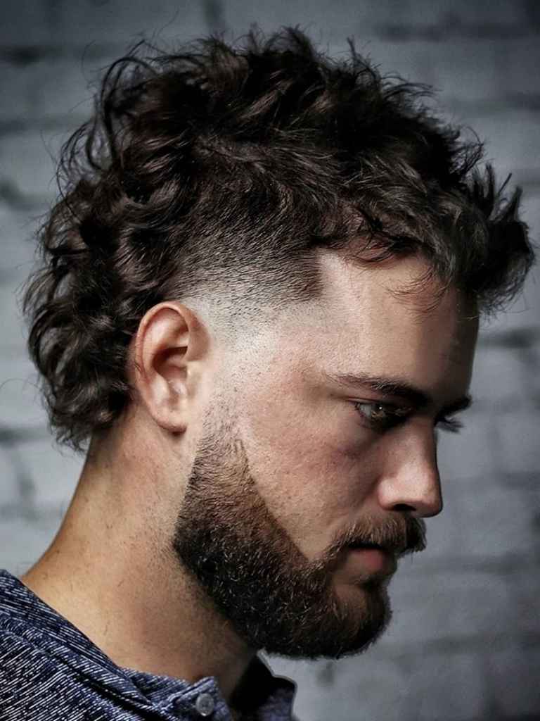 Temp Fade Mullet